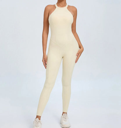 2025 Women's Halter Sports Romper - Just Fit 