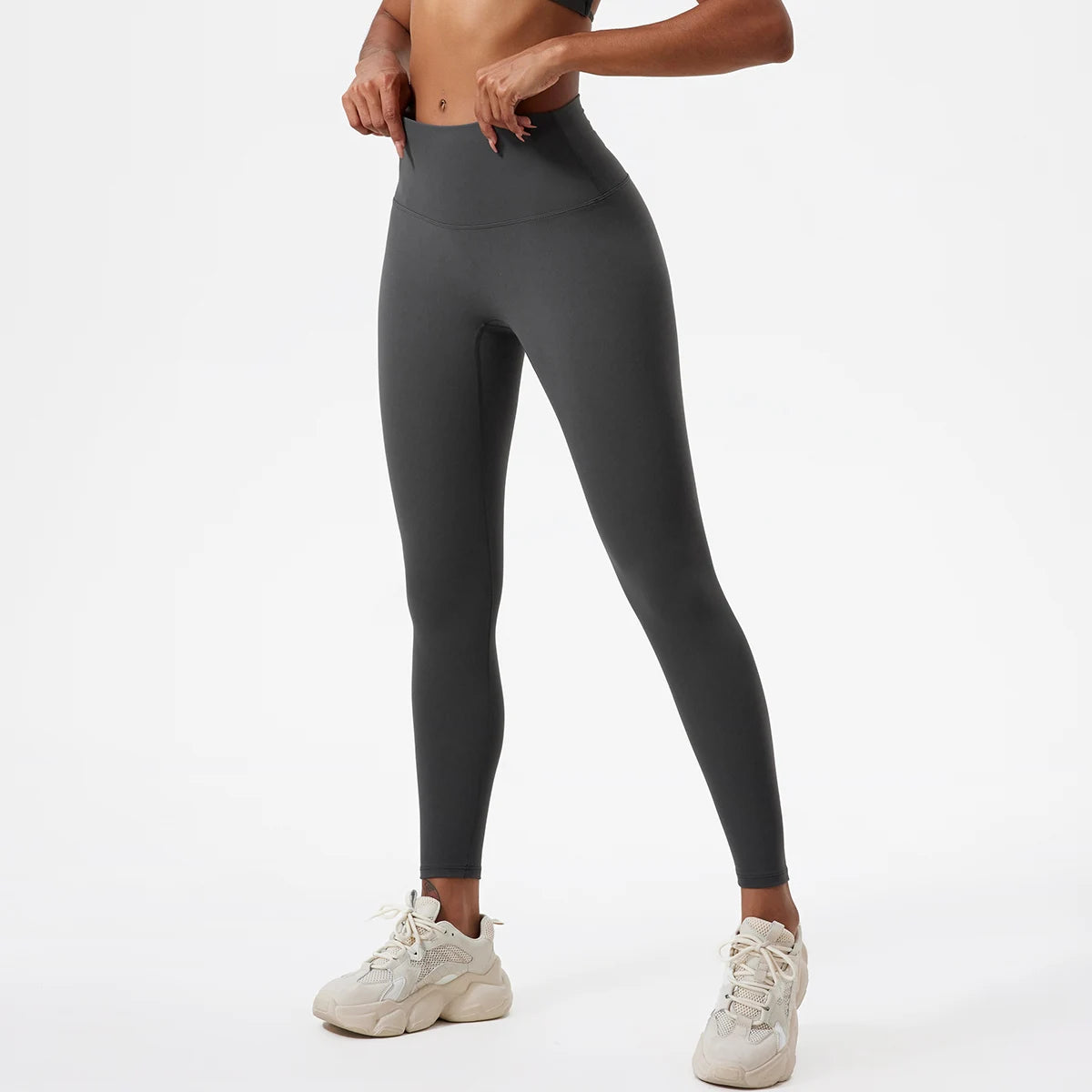High Waist Butt Lift Leggings - Seamless Yoga Pants for Women - Just Fit 