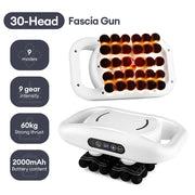 22-Head Fascia. High-Frequency Vibration Body Massage