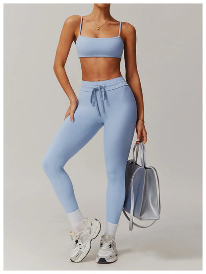 Women's Yoga Set Sports Bra & Leggings - Just Fit 