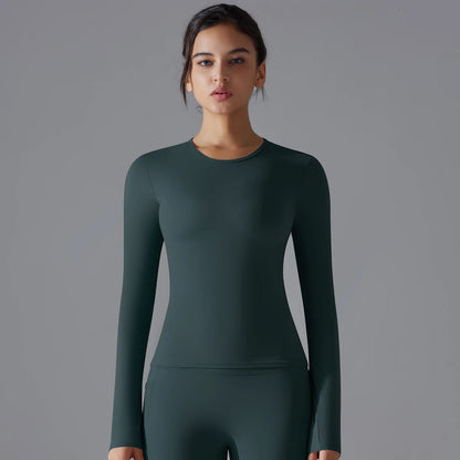Women’s Long Sleeve Dry Fit Top - Just Fit 
