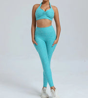Women's Tracksuit Fitness Bra+High Waist Leggings
