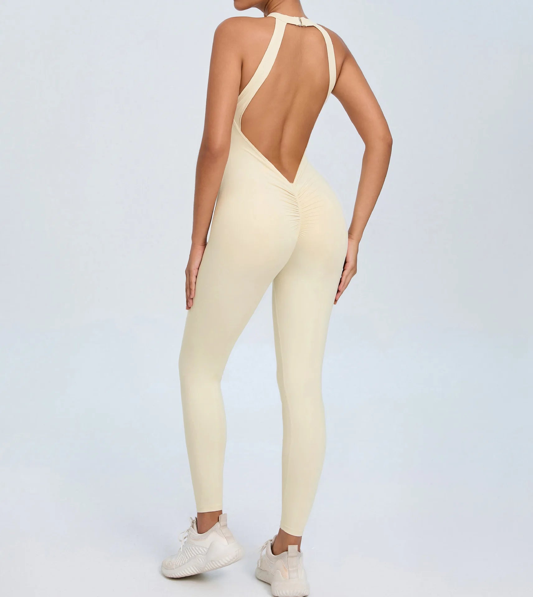 2025 Women's Halter Sports Romper - Just Fit 