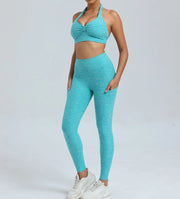 Women's Tracksuit Fitness Bra+High Waist Leggings