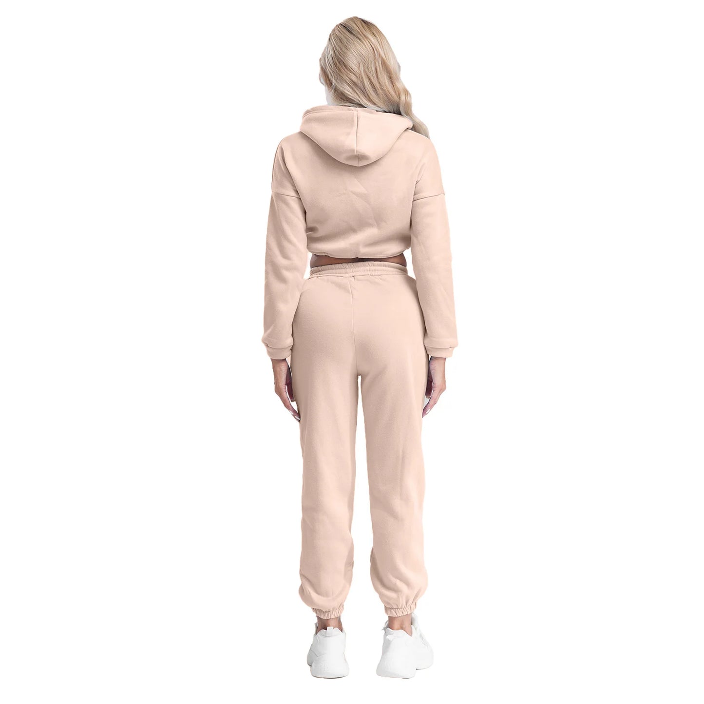 Womens Fleece-Lined Tracksuit - Just Fit 