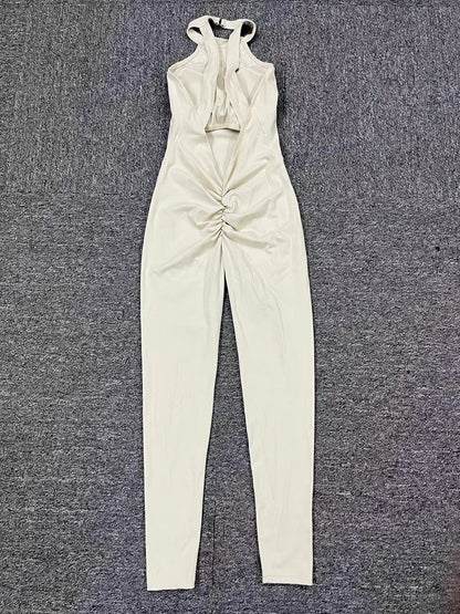 2025 Women's Halter Sports Romper - Just Fit 