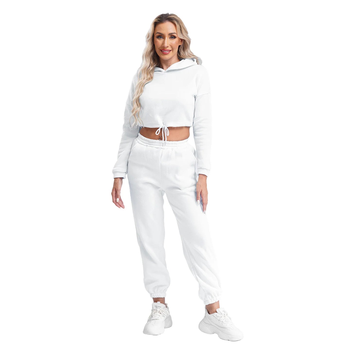 Womens Fleece-Lined Tracksuit - Just Fit 