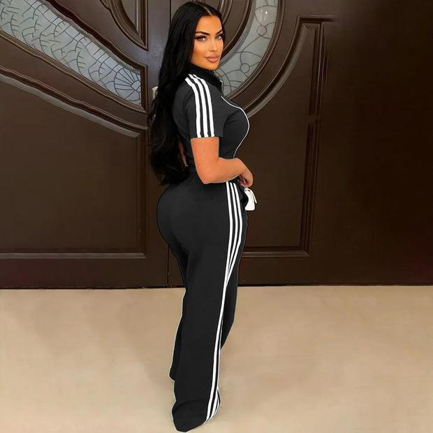 Fitness Casual 2 Piece Set Tracksuit For Women