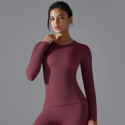 Women’s Long Sleeve Dry Fit Top - Just Fit 