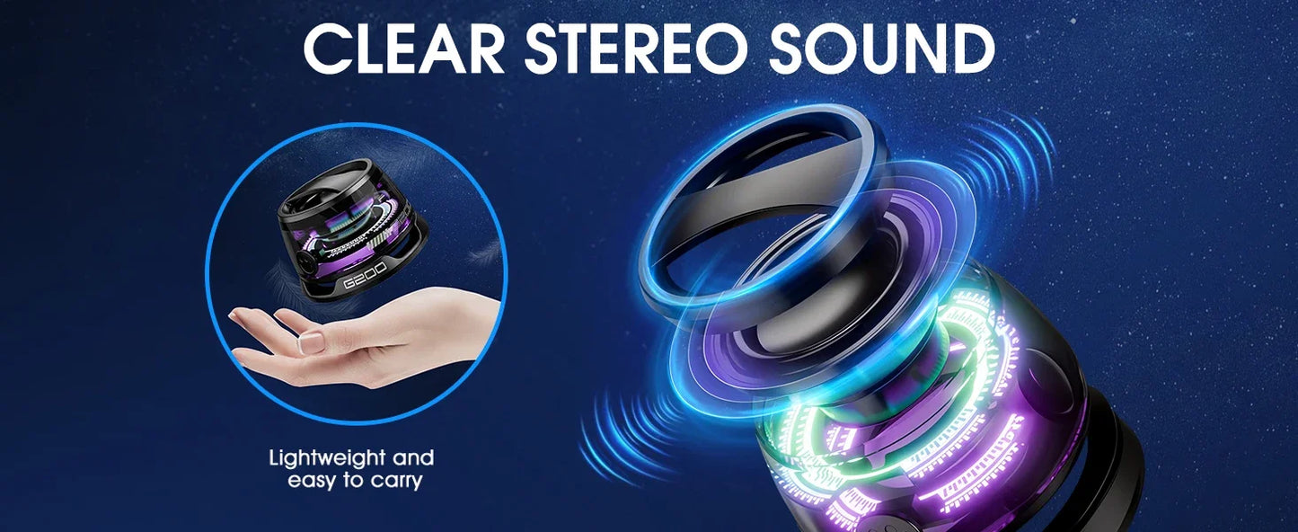 Magnetic Bluetooth Speaker Wireless - Just Fit 