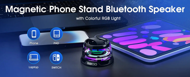 Magnetic Bluetooth Speaker Wireless