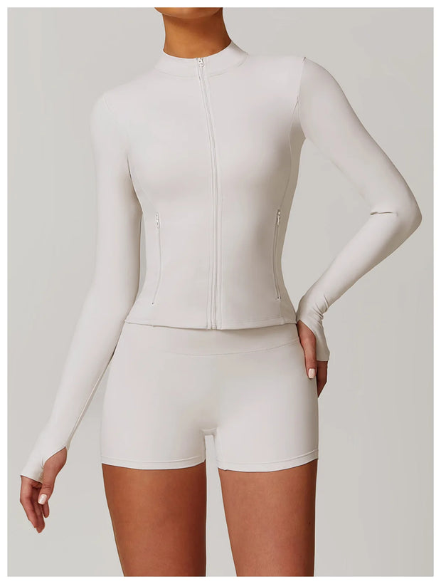 Long Sleeve Women’s Zip Jacket
