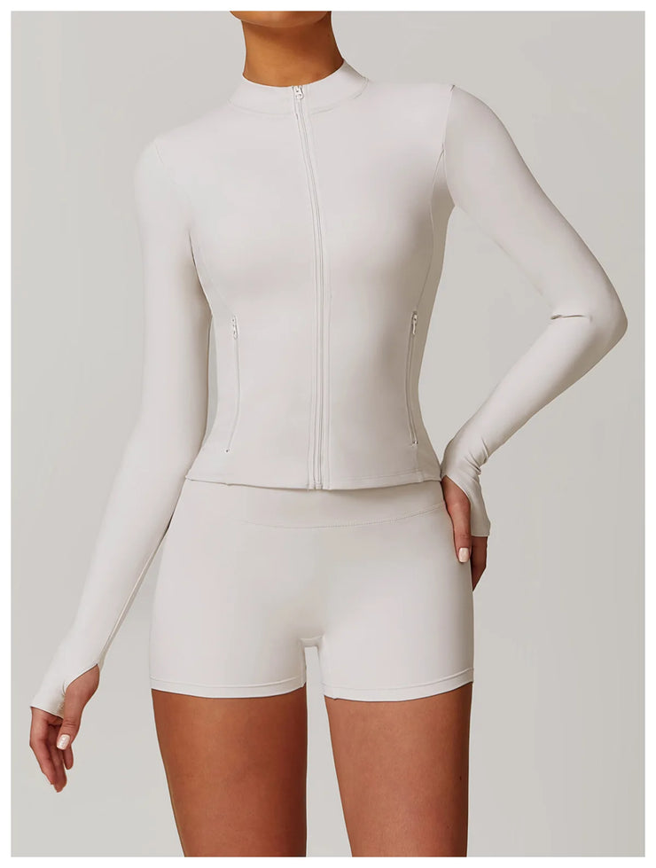 Long Sleeve Women’s Zip Jacket