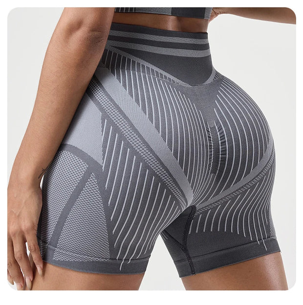 Women's Striped Yoga Suit