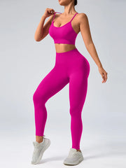 Women's 2 Piece Seamless Top & Leggings