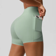 Women’s Sports Shorts With Pocket