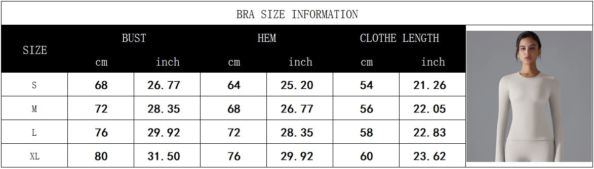 Women’s Long Sleeve Dry Fit Top - Just Fit 
