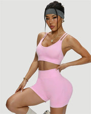 Women's Bra Top And Shorts