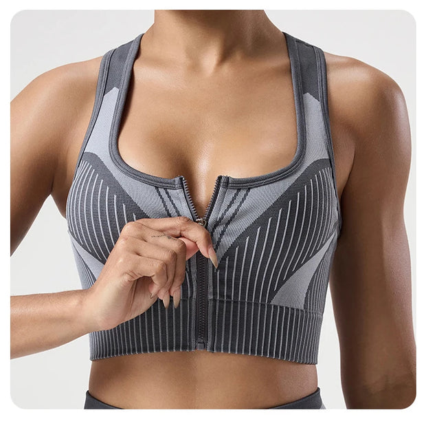 Women's Striped Yoga Suit