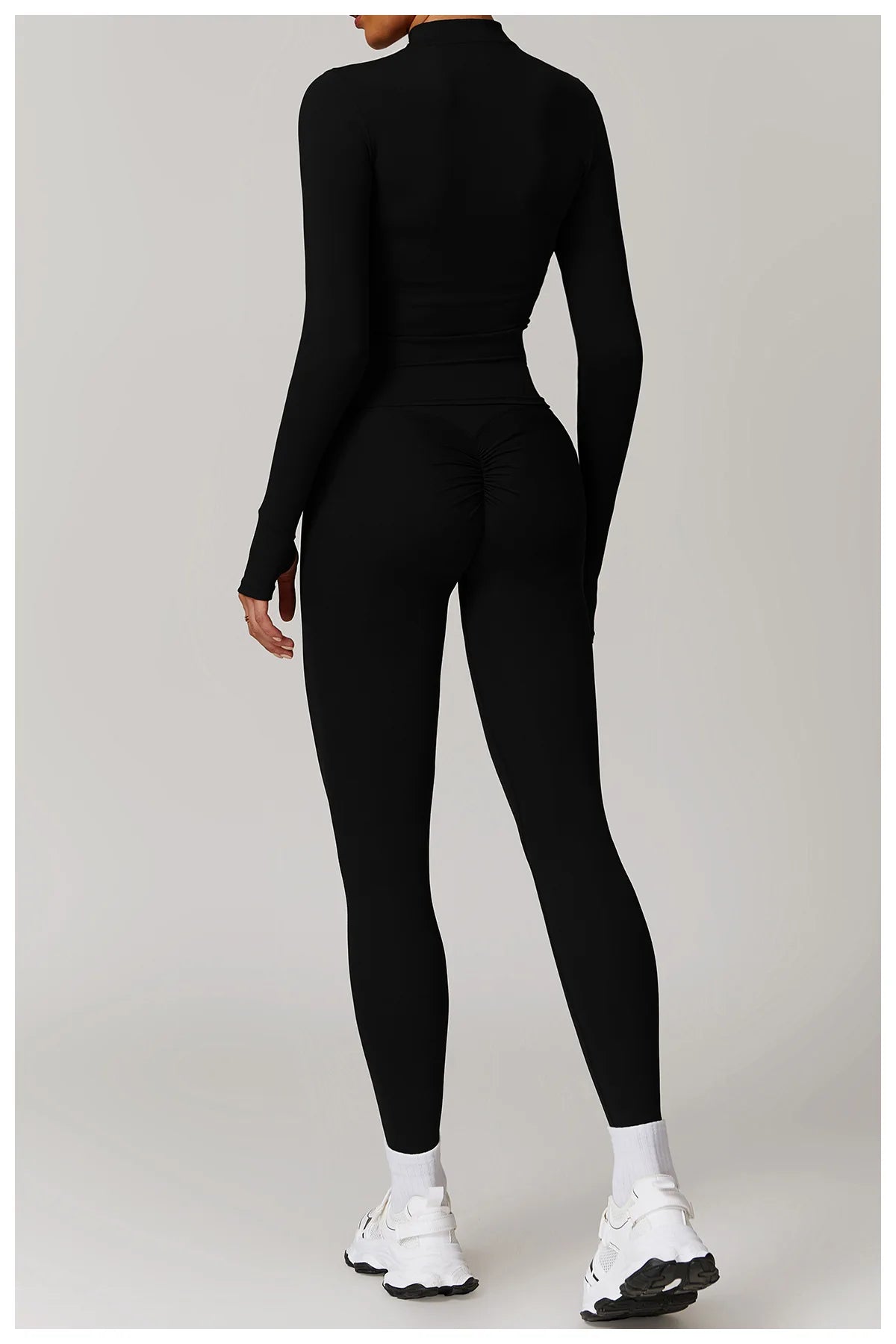 Long Sleeve Women’s Zip Jacket - Just Fit 