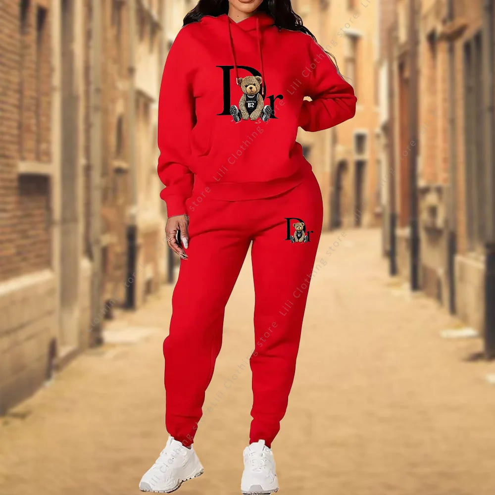 Women's TrackSuit Aesthetic Designer - Just Fit 