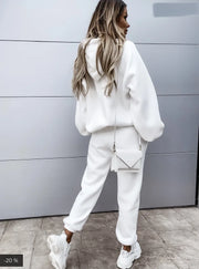 2025 Women's Hoodie Sports Top & Pants Tracksuit
