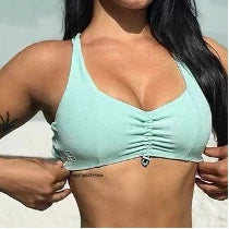 Woman's Sports Bras/V-back Yoga Pants/Shorts - Just Fit 