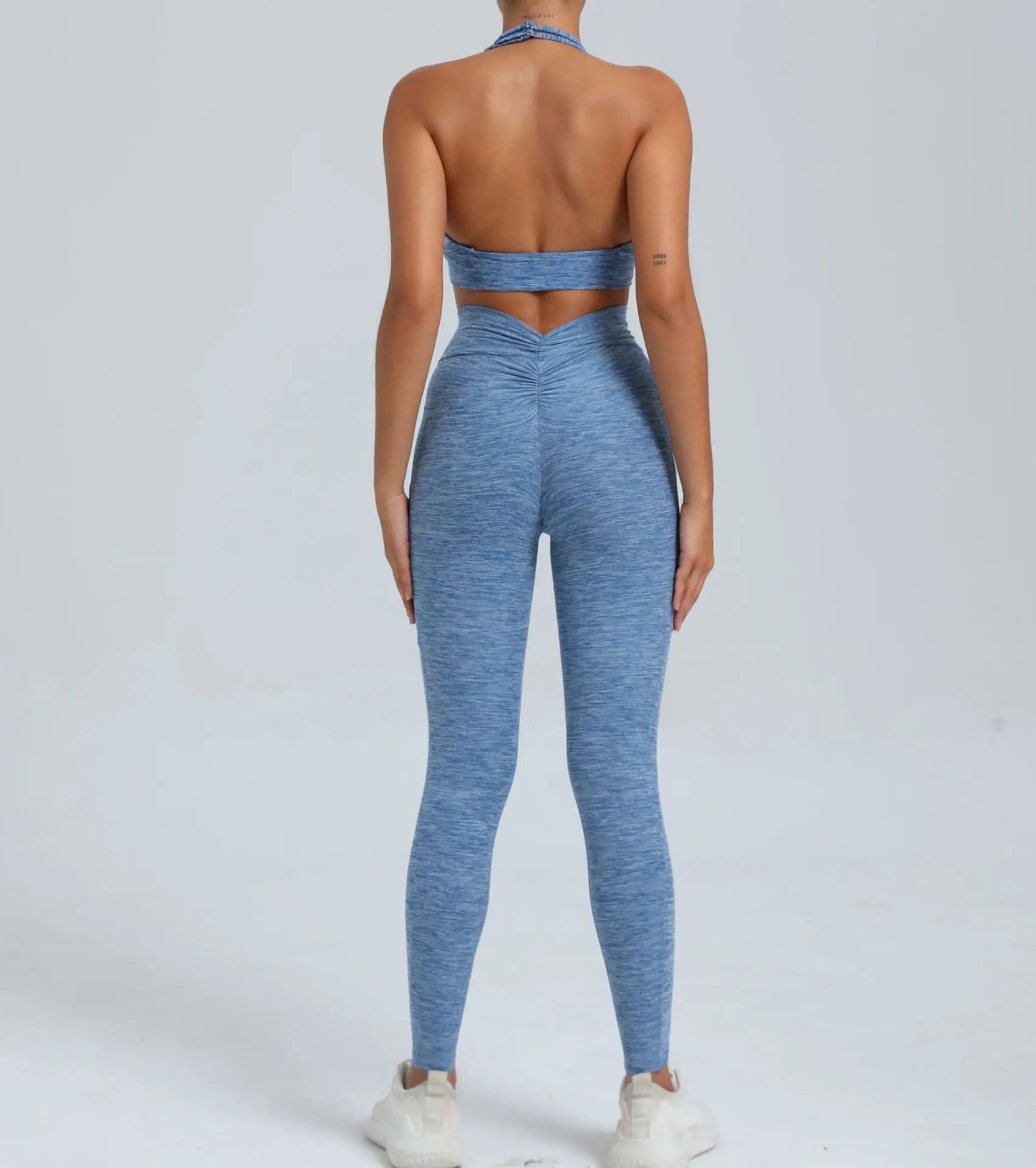 Women's Fitness Bra+High Waist Leggings Set - Just Fit 