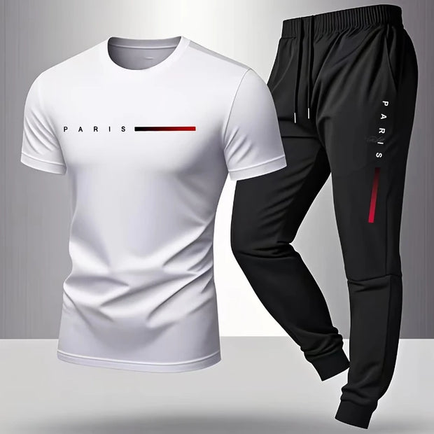 PARIS Mens Casual Top & Pants