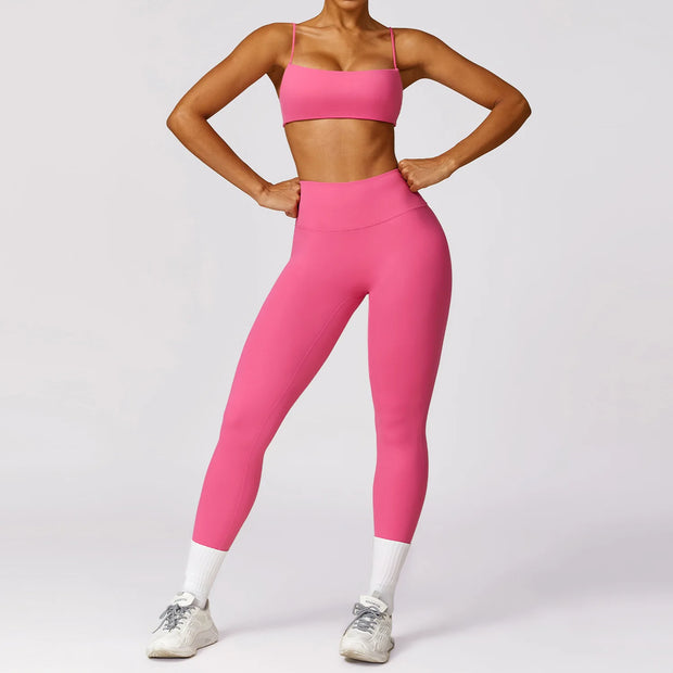 Women's Yoga Set Sports Bra & Leggings