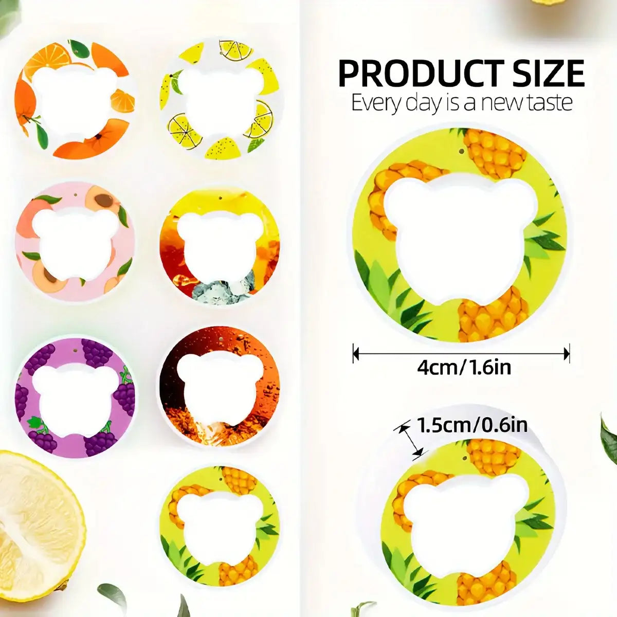 Fruit Flavor Water Bottle - Just Fit 