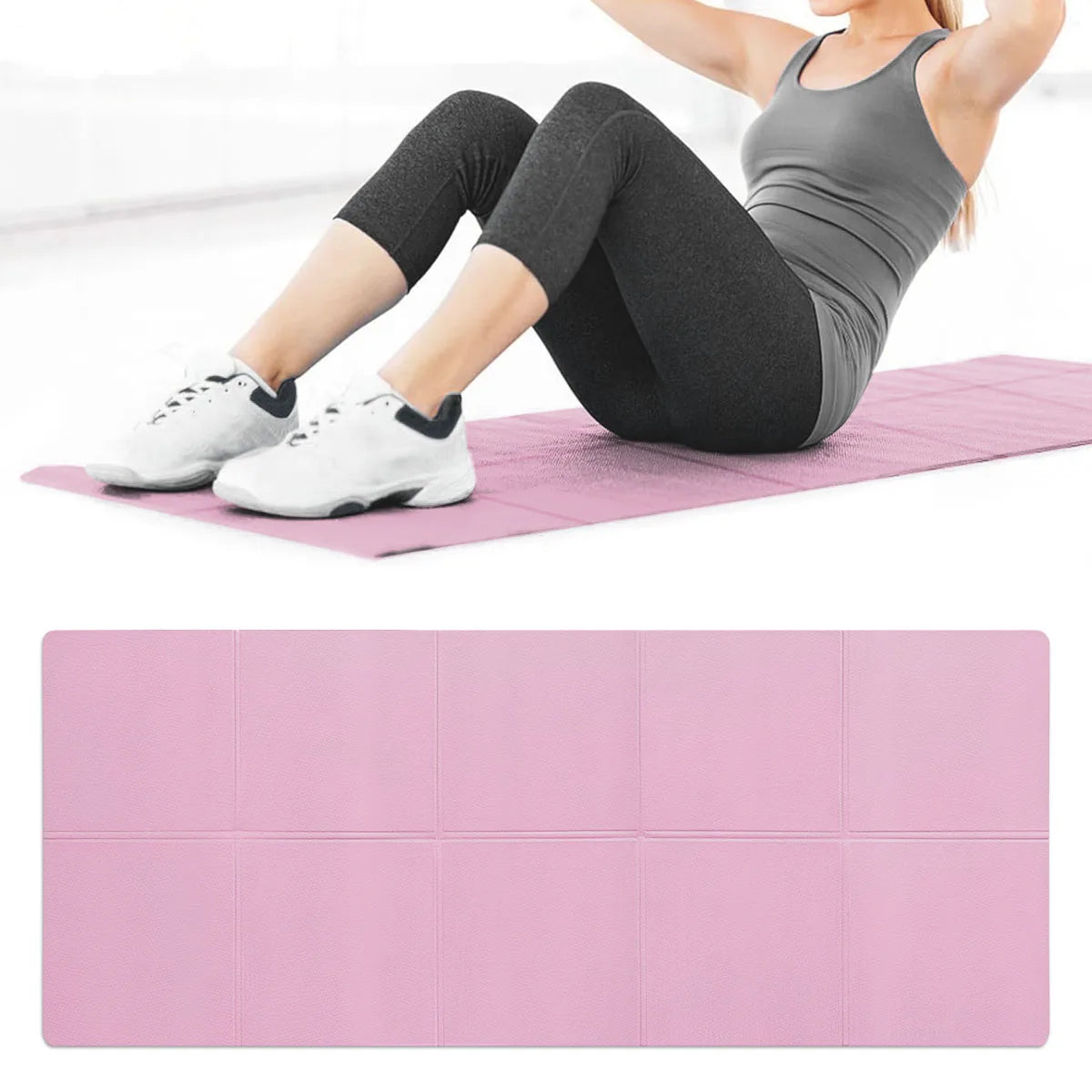 4MM Thick EVA Yoga Mat Anti-slip - Just Fit 