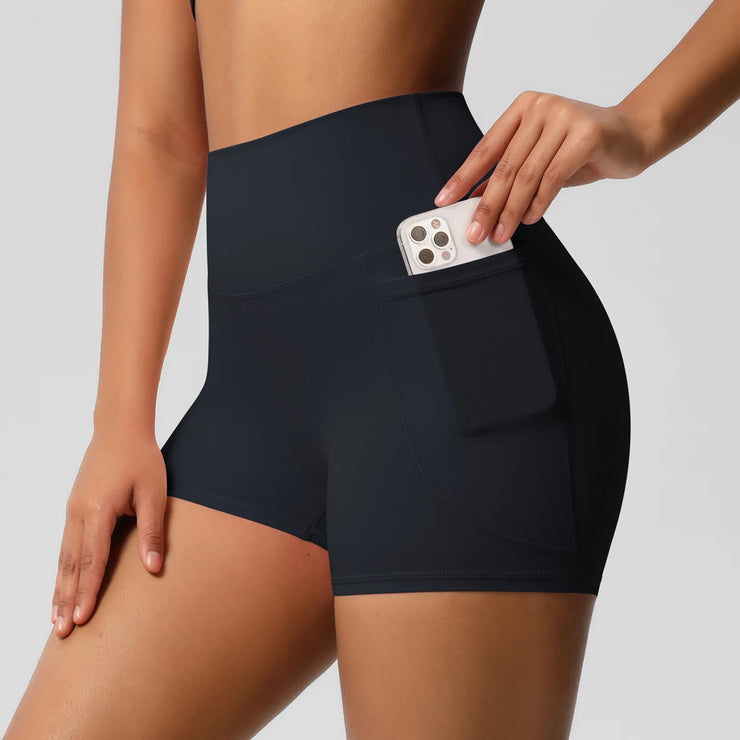 Women’s Sports Shorts With Pocket