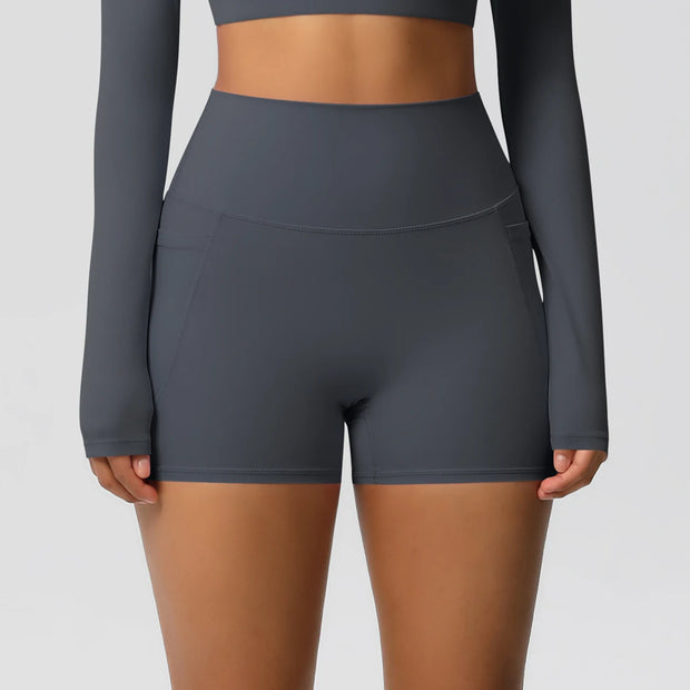 Women’s Sports Shorts With Pocket