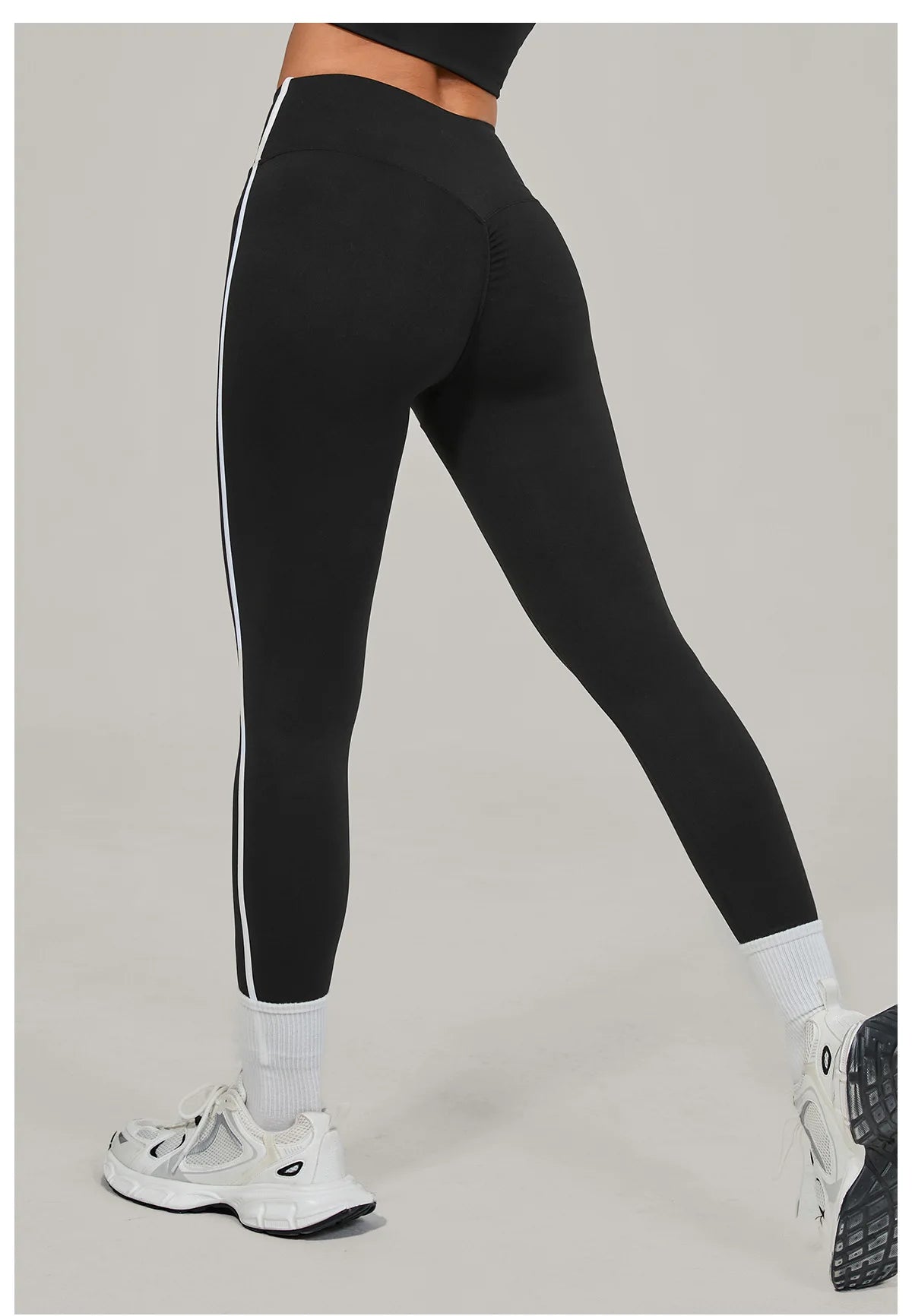 Women's Yoga Leggings - High Waist Push Up Fitness Pants - Just Fit 
