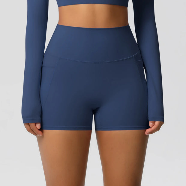 Women’s Sports Shorts With Pocket