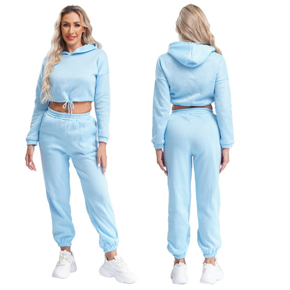 Womens Fleece-Lined Tracksuit - Just Fit 