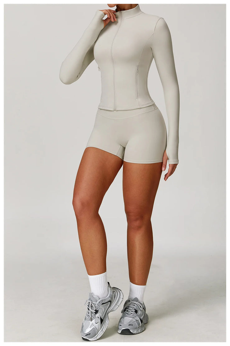 Long Sleeve Women’s Zip Jacket