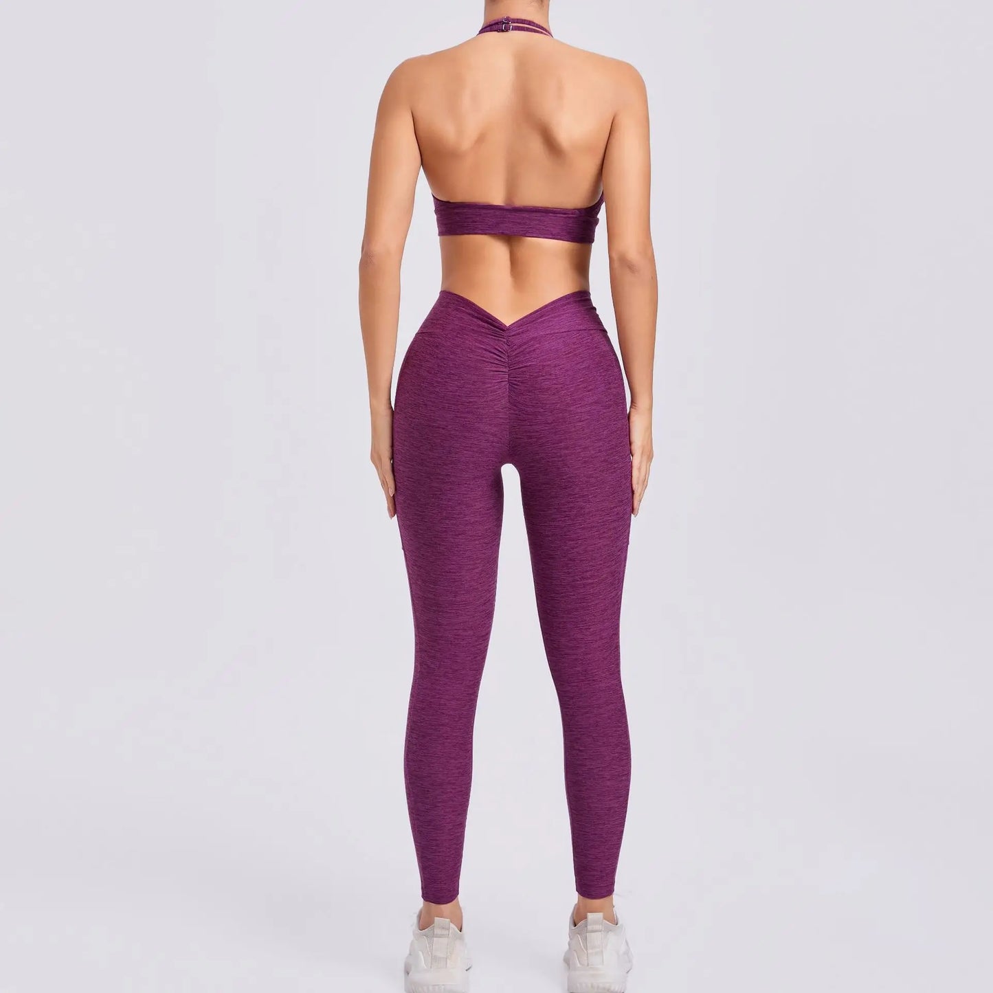 Women's Fitness Bra+High Waist Leggings Set - Just Fit 