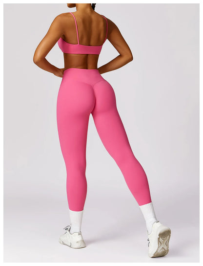 Women's Yoga Set Sports Bra & Leggings - Just Fit 