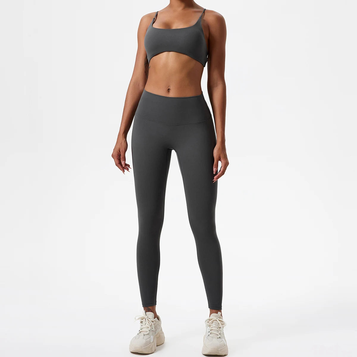 High Waist Butt Lift Leggings - Seamless Yoga Pants for Women - Just Fit 