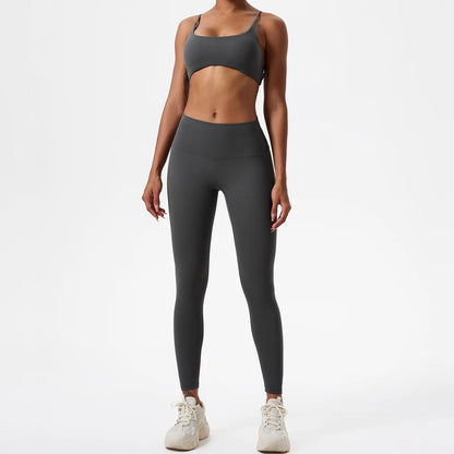 High Waist Butt Lift Leggings - Seamless Yoga Pants for Women - Just Fit 