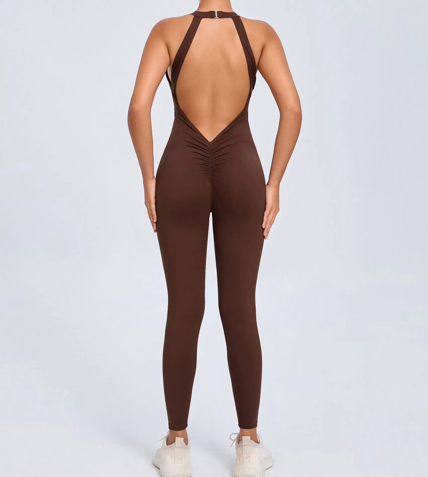 2025 Women's Halter Sports Romper - Just Fit 