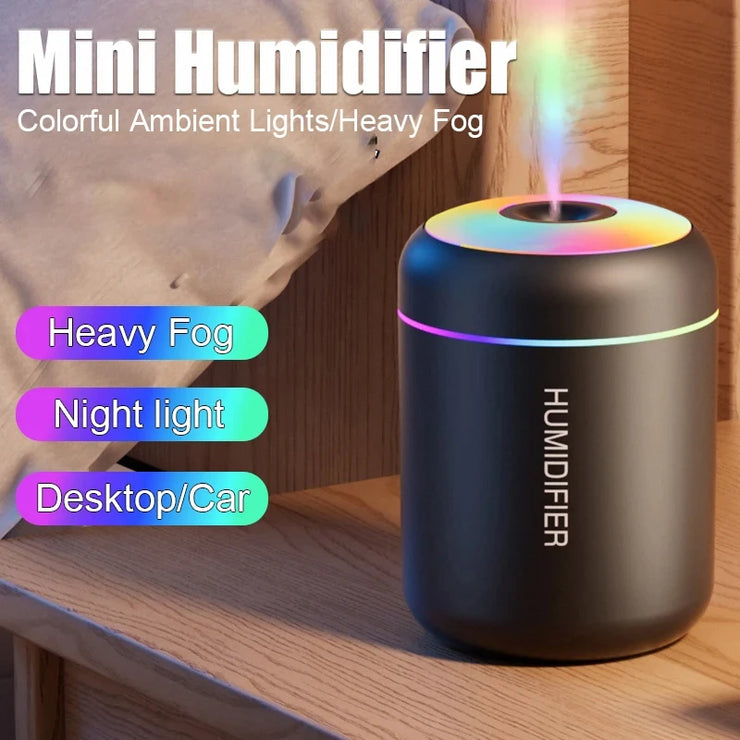 Mini Air Humidifier Usb Essential Oil Purifier