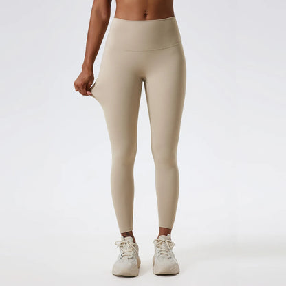 High Waist Butt Lift Leggings - Seamless Yoga Pants for Women - Just Fit 