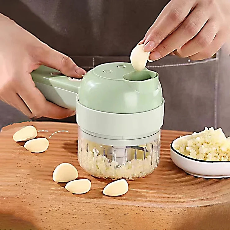 Portable Electric Vegetable Chopper Rechargeable