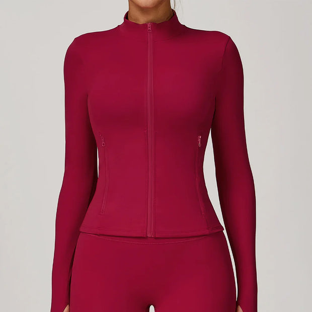 Long Sleeve Women’s Zip Jacket