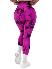 Woman’s Tie Dye Fitness Leggings