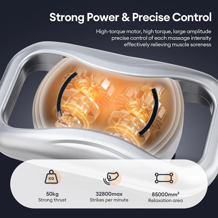 22-Head Fascia. High-Frequency Vibration Body Massage