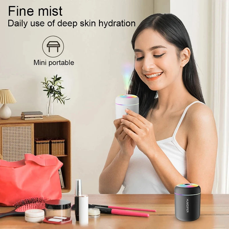 Mini Air Humidifier Usb Essential Oil Purifier